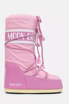 Зимние ботинки Moon Boot MB ICON NYLON, розовый