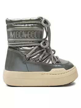 Зимние ботинки Moon Boot, серебряный