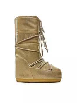 Зимние ботинки Moon Boot, золотой