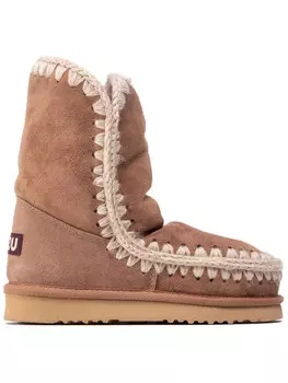 Зимние ботинки Mou, коричневый