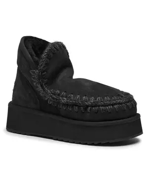 Зимние ботинки MOU Mini Eskimo Platform, черный