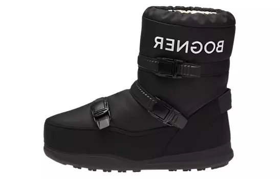 Зимние ботинки мужские черные Bogner