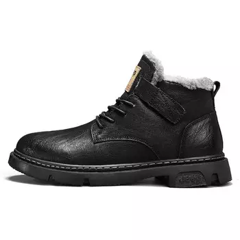 Зимние ботинки мужские черные Jeep