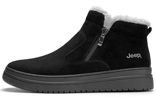Зимние ботинки мужские черные Jeep