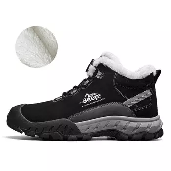 Зимние ботинки мужские черные Jeep