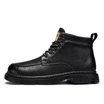 Зимние ботинки мужские черные Jeep