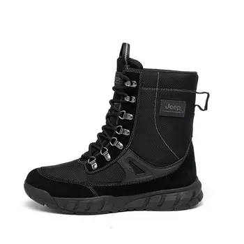 Зимние ботинки мужские черные Jeep