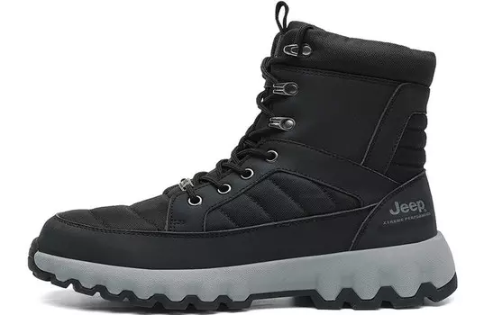 Зимние ботинки мужские черные Jeep