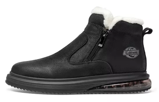Зимние ботинки мужские черный Cabbeen