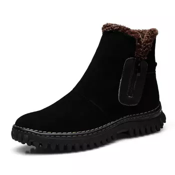 Зимние ботинки мужские черный Cachiotti