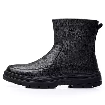 Зимние ботинки мужские черный Cachiotti
