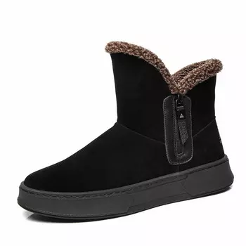 Зимние ботинки мужские черный Cachiotti