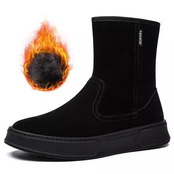 Зимние ботинки мужские черный Chint