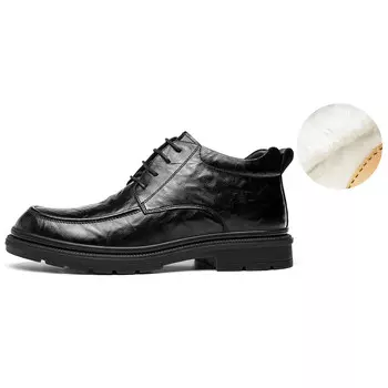 Зимние ботинки мужские черный Chint