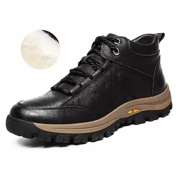 Зимние ботинки мужские черный Chint