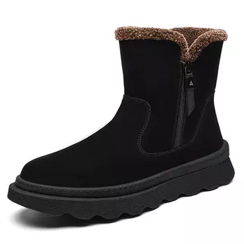 Зимние ботинки мужские черный Chint