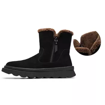 Зимние ботинки мужские черный Fapai