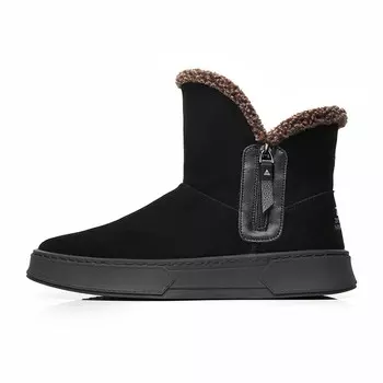 Зимние ботинки мужские черный Gzz