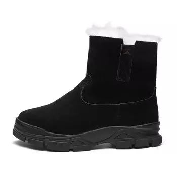 Зимние ботинки мужские черный Strongman