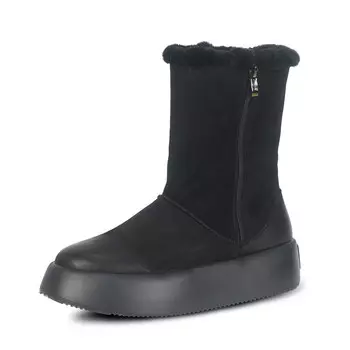 Зимние ботинки мужские черный Thai Points