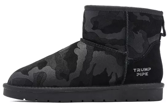 Зимние ботинки мужские черный Trumppipe