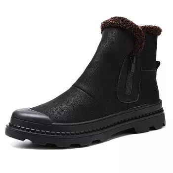 Зимние ботинки мужские черный Yedani