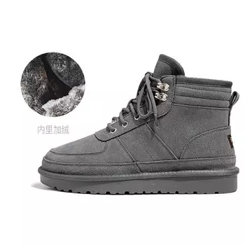 Зимние ботинки мужские Gzz, темно-серый