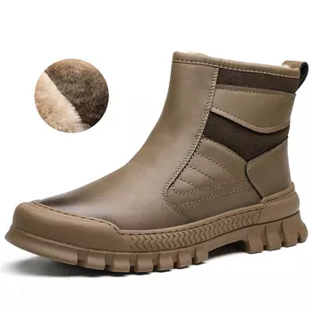 Зимние ботинки мужские хаки Chint