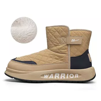 Зимние ботинки мужские хаки/синий Warrior