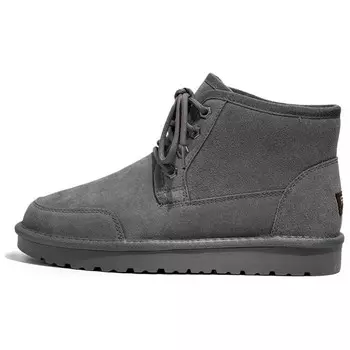 Зимние ботинки мужские Jietegongyang, серый