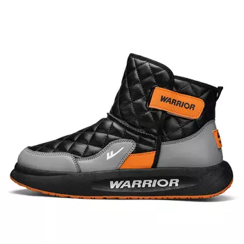Зимние ботинки мужские оранжевые Warrior