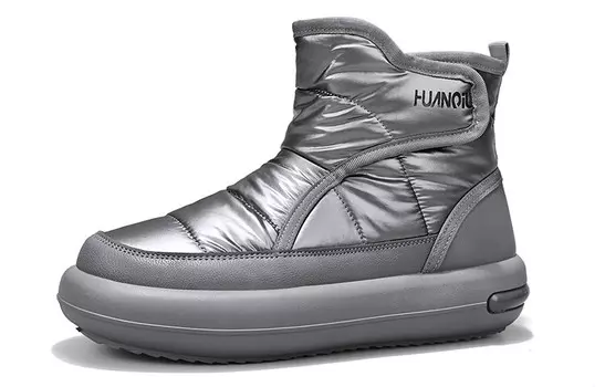 Зимние ботинки мужские серебряный Huanqiu, серебряный