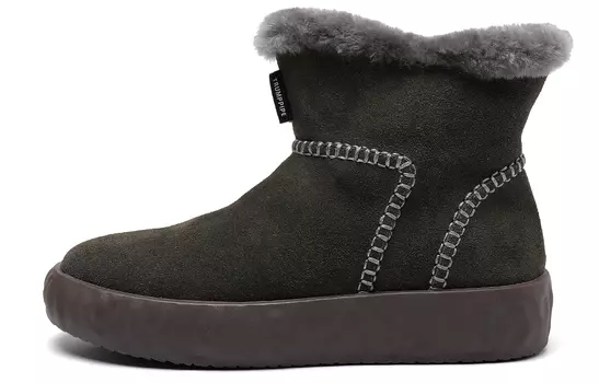 Зимние ботинки мужские серый Trumppipe