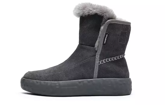 Зимние ботинки мужские серый Trumppipe