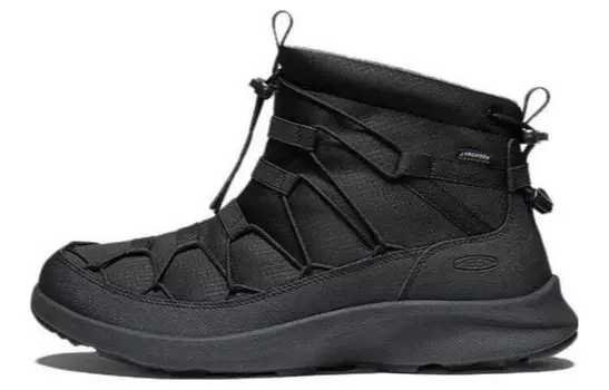 Зимние ботинки мужские тройные черные/черные Keen