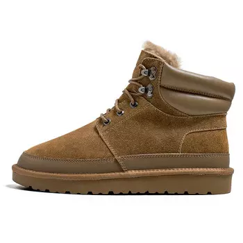 Зимние ботинки мужские Weishibangwei, серый