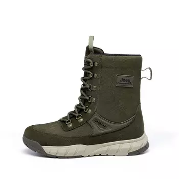 Зимние ботинки мужские зеленые Jeep