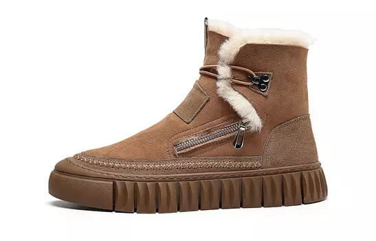 Зимние ботинки мужские желтый Trumppipe