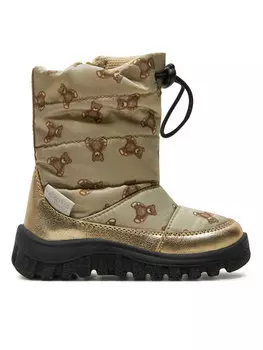 Зимние ботинки Naturino, бежевый