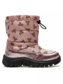 Зимние ботинки Naturino, розовый