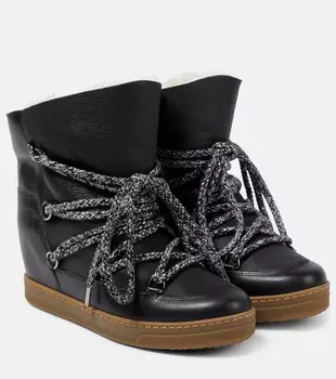 Зимние ботинки nowles Isabel Marant, черный