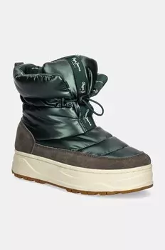 Зимние ботинки Pepe Jeans PLS50554, зеленый