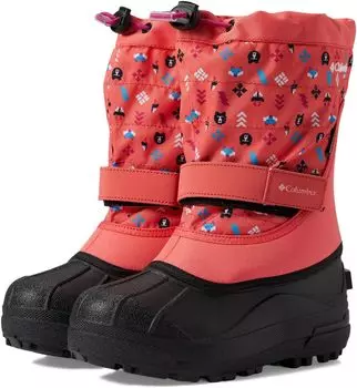 Зимние ботинки Powderbug Plus II Print Columbia, цвет Blush Pink/White