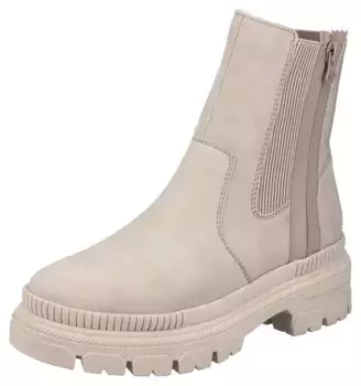 Зимние ботинки Rieker на уютной теплой подкладке, кремовый