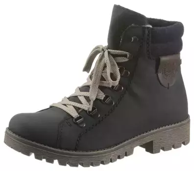 Зимние ботинки Rieker в альпинистском стиле, синий