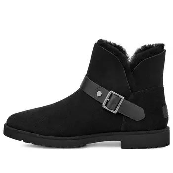 Зимние ботинки romely short с пряжкой Ugg, черный