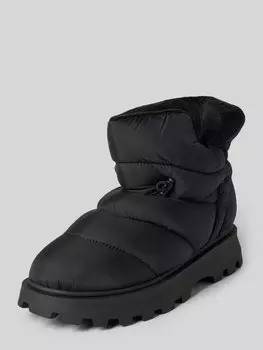 Зимние ботинки с завязками, модель 'SNOWY' Steve Madden, черный