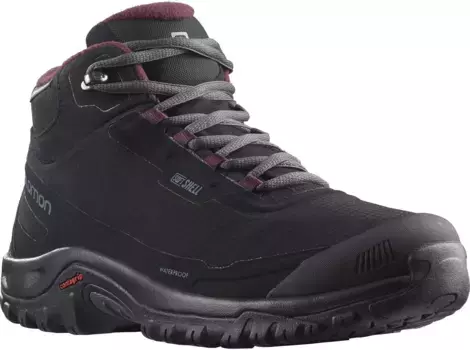 Зимние ботинки Salomon "SHELTER CLIMASALOMON WATERPROOF", водонепроницаемые, с утеплением, черный
