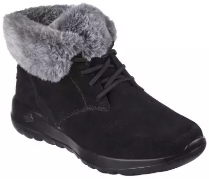 Зимние ботинки Skechers "ON-THE-GO JOY - PLUSH DREAMS", удобной формы, серый