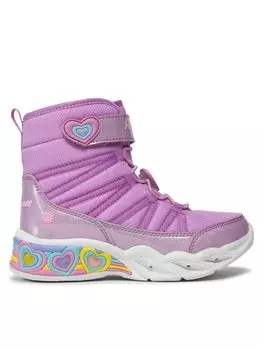Зимние ботинки Skechers, розовый